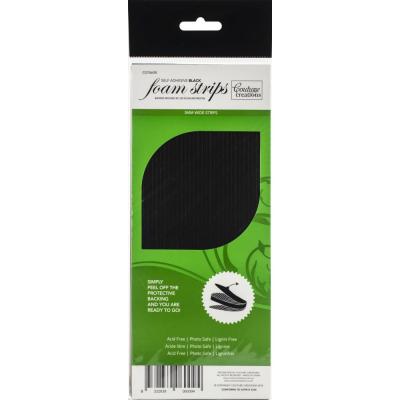 Couture Creations 3D Adhesive Foam Strips - Black